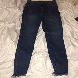 Fran Denim - Nicole Crop High Rise Size 28
